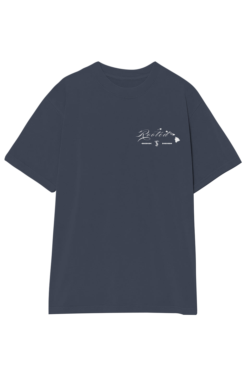 Rooted Lei Laʻī/ Crown Heavyweight Tee (Timeless Style)